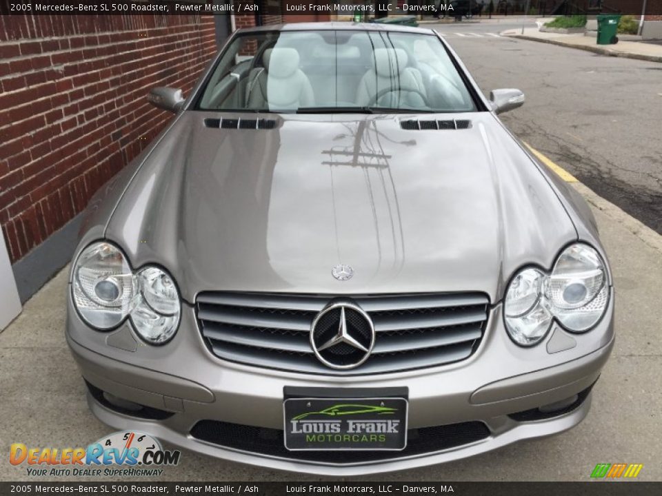 2005 Mercedes-Benz SL 500 Roadster Pewter Metallic / Ash Photo #7