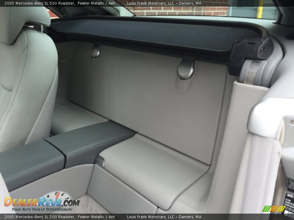2005 Mercedes-Benz SL 500 Roadster Pewter Metallic / Ash Photo #23