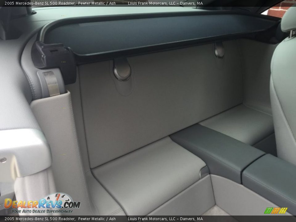 2005 Mercedes-Benz SL 500 Roadster Pewter Metallic / Ash Photo #24