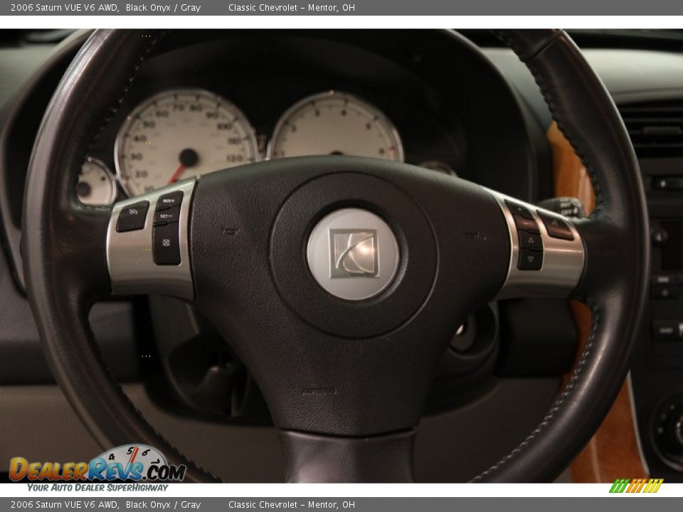 2006 Saturn VUE V6 AWD Black Onyx / Gray Photo #6