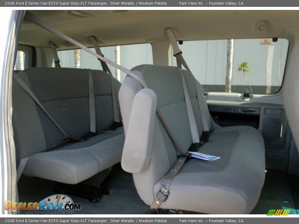 2008 Ford E Series Van E350 Super Duty XLT Passenger Silver Metallic / Medium Pebble Photo #3