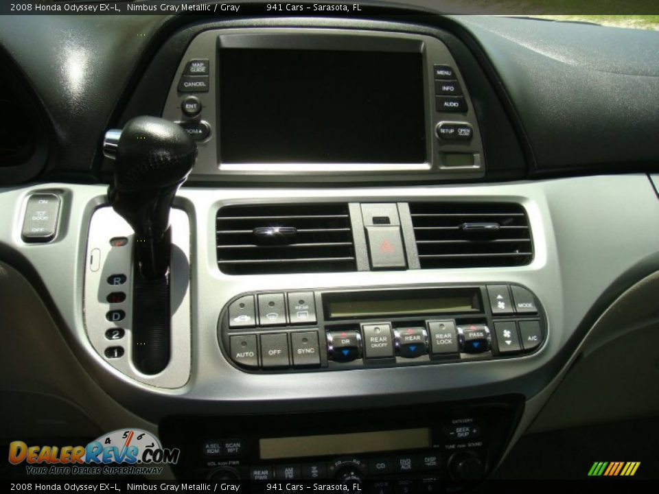 2008 Honda Odyssey EX-L Nimbus Gray Metallic / Gray Photo #14