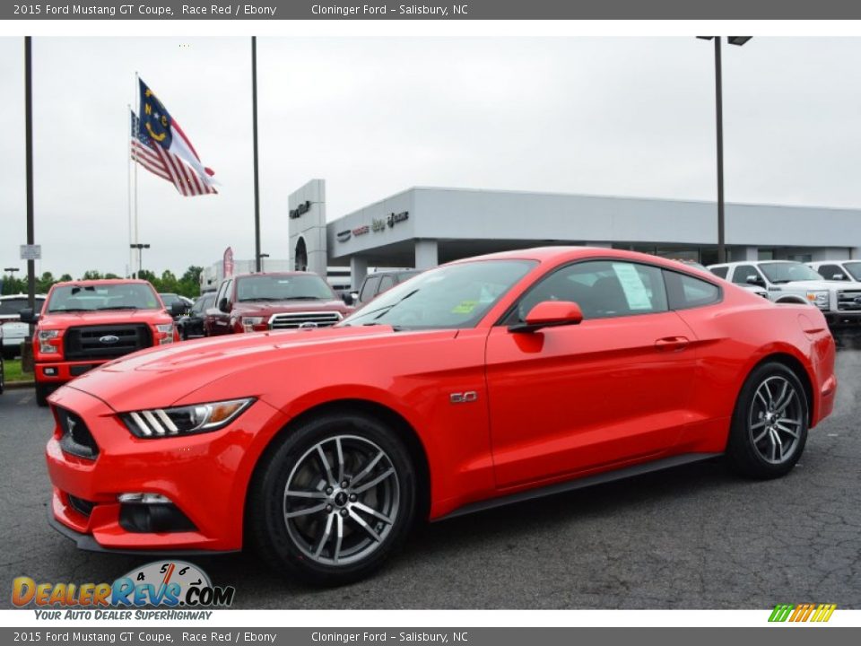 2015 Ford Mustang GT Coupe Race Red / Ebony Photo #3