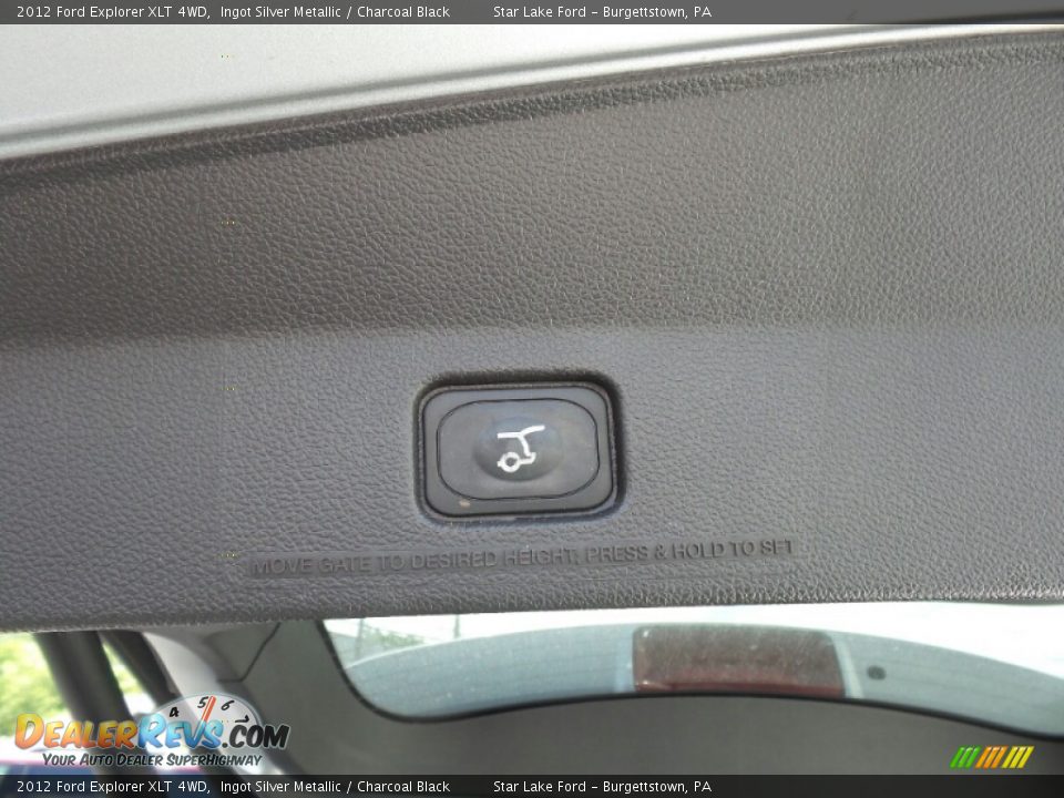 2012 Ford Explorer XLT 4WD Ingot Silver Metallic / Charcoal Black Photo #5