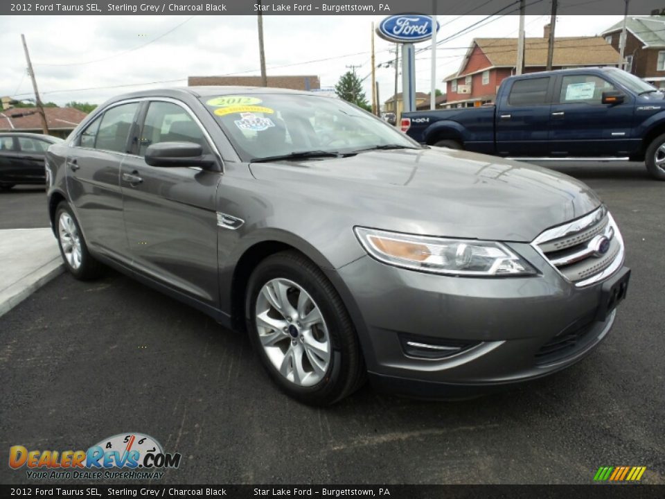 2012 Ford Taurus SEL Sterling Grey / Charcoal Black Photo #8