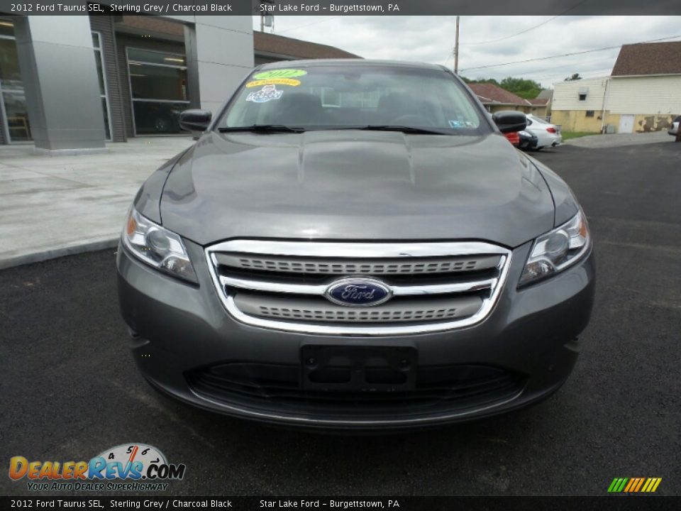 2012 Ford Taurus SEL Sterling Grey / Charcoal Black Photo #9