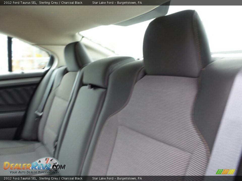 2012 Ford Taurus SEL Sterling Grey / Charcoal Black Photo #11