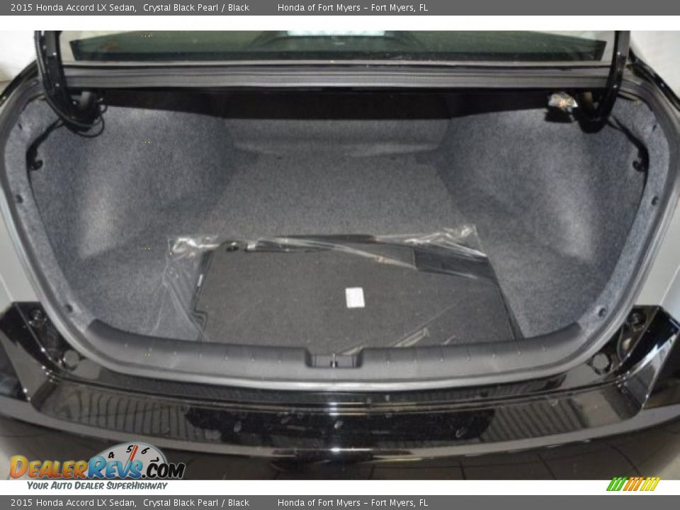 2015 Honda Accord LX Sedan Crystal Black Pearl / Black Photo #21