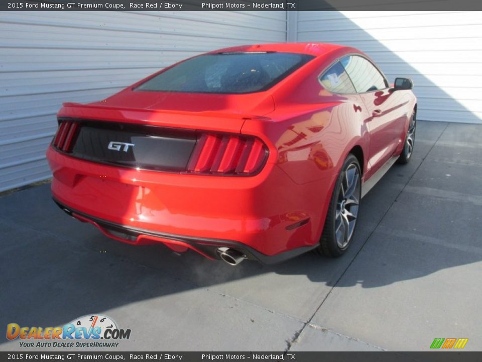 2015 Ford Mustang GT Premium Coupe Race Red / Ebony Photo #4