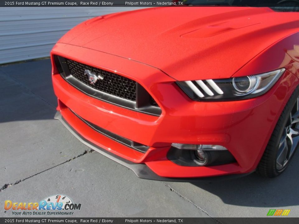 2015 Ford Mustang GT Premium Coupe Race Red / Ebony Photo #10