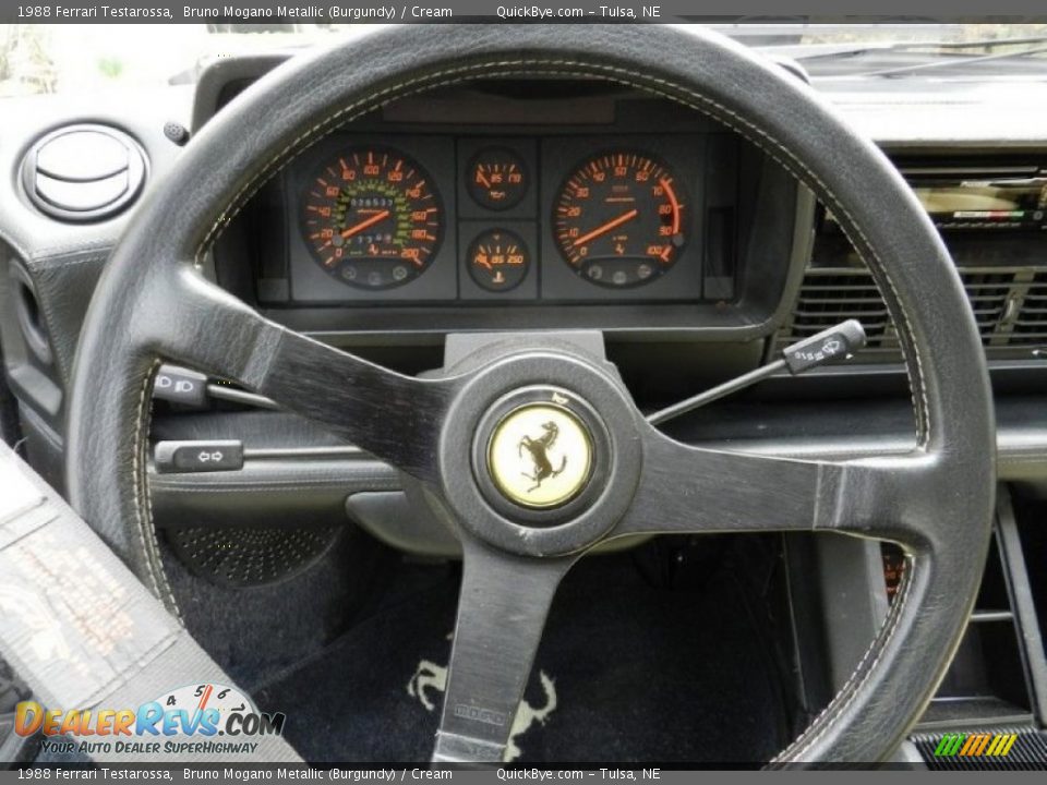 1988 Ferrari Testarossa  Steering Wheel Photo #6