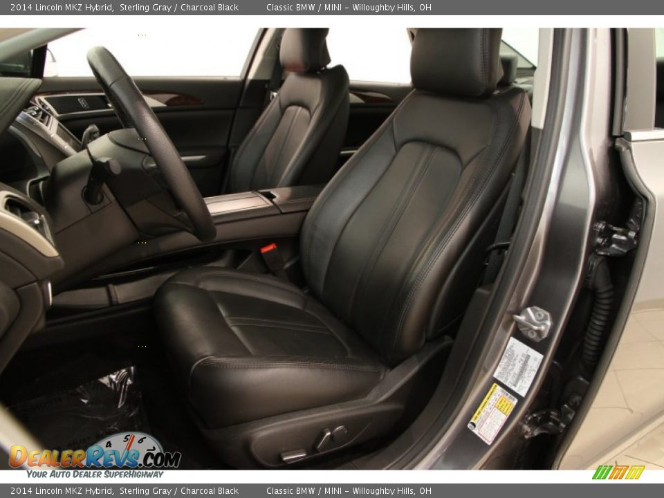 2014 Lincoln MKZ Hybrid Sterling Gray / Charcoal Black Photo #5