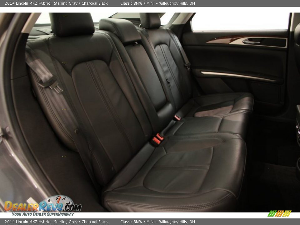 2014 Lincoln MKZ Hybrid Sterling Gray / Charcoal Black Photo #14