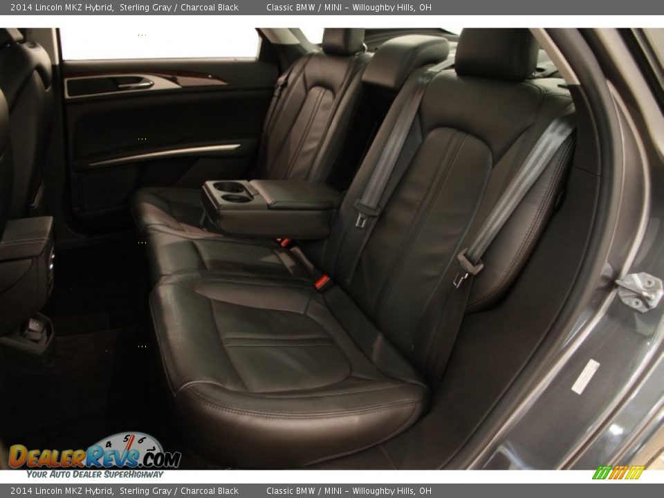 2014 Lincoln MKZ Hybrid Sterling Gray / Charcoal Black Photo #16