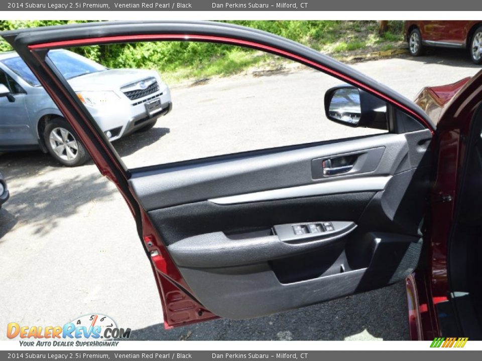2014 Subaru Legacy 2.5i Premium Venetian Red Pearl / Black Photo #18