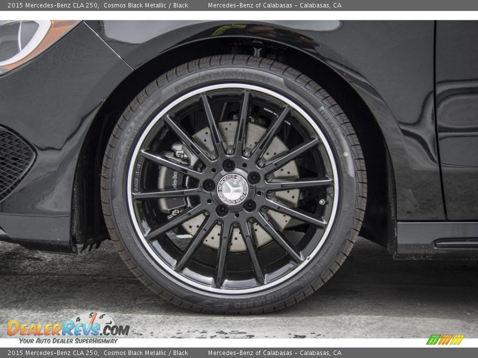 2015 Mercedes-Benz CLA 250 Cosmos Black Metallic / Black Photo #10