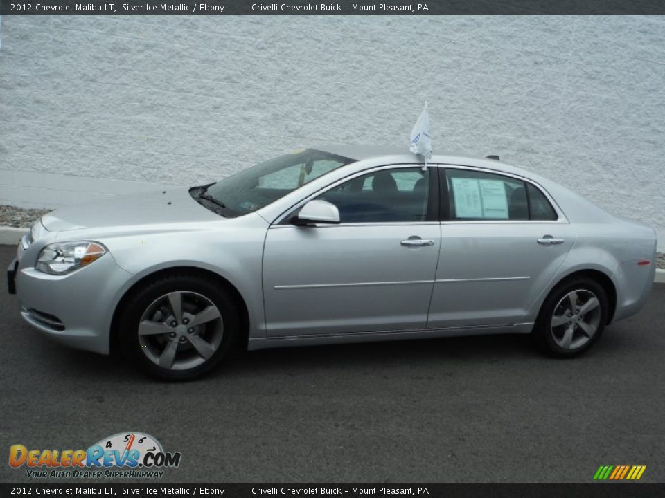 2012 Chevrolet Malibu LT Silver Ice Metallic / Ebony Photo #2