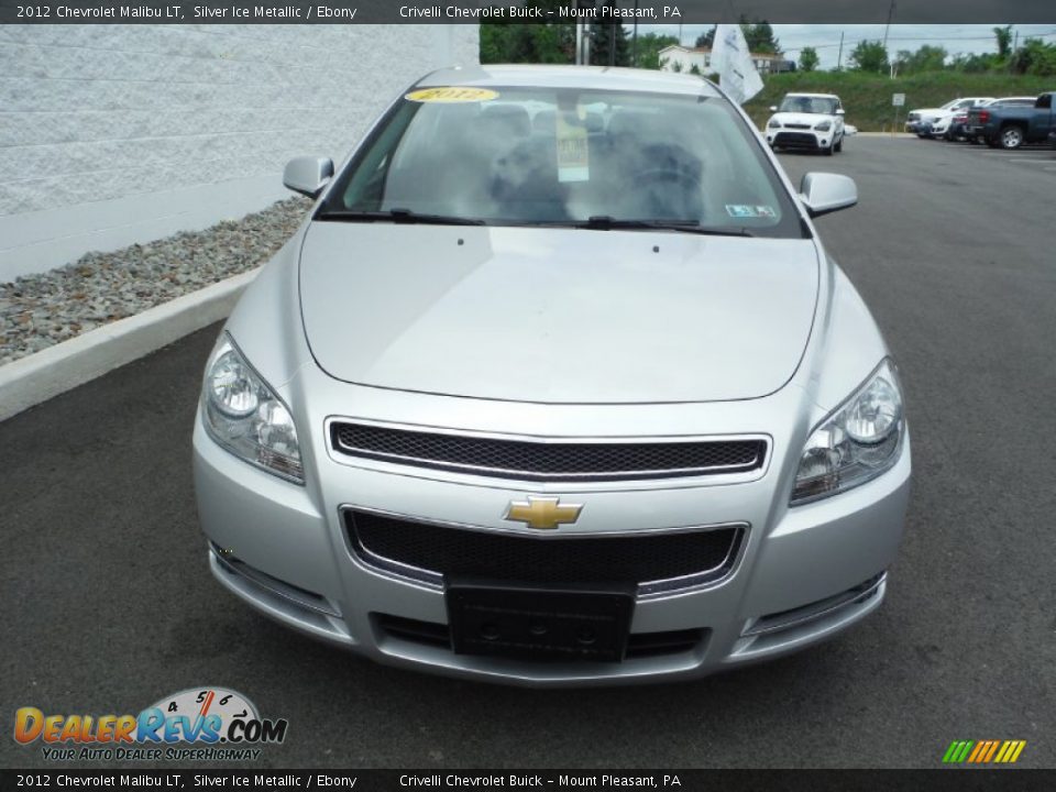 2012 Chevrolet Malibu LT Silver Ice Metallic / Ebony Photo #4