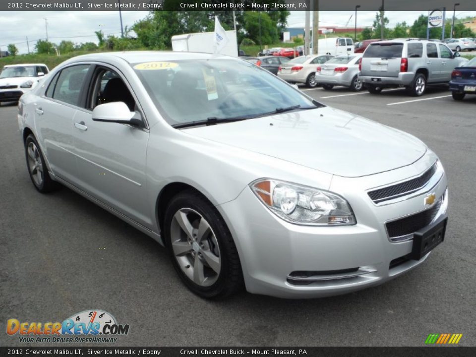 2012 Chevrolet Malibu LT Silver Ice Metallic / Ebony Photo #5