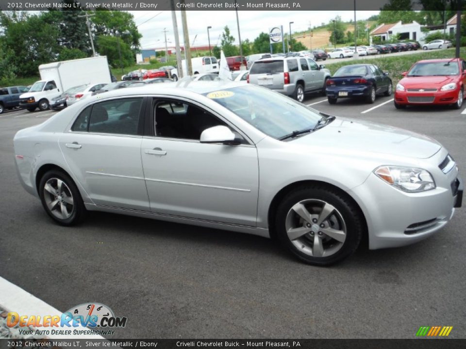 2012 Chevrolet Malibu LT Silver Ice Metallic / Ebony Photo #6