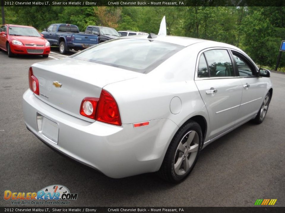 2012 Chevrolet Malibu LT Silver Ice Metallic / Ebony Photo #7