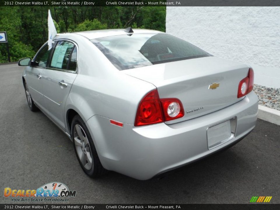 2012 Chevrolet Malibu LT Silver Ice Metallic / Ebony Photo #9