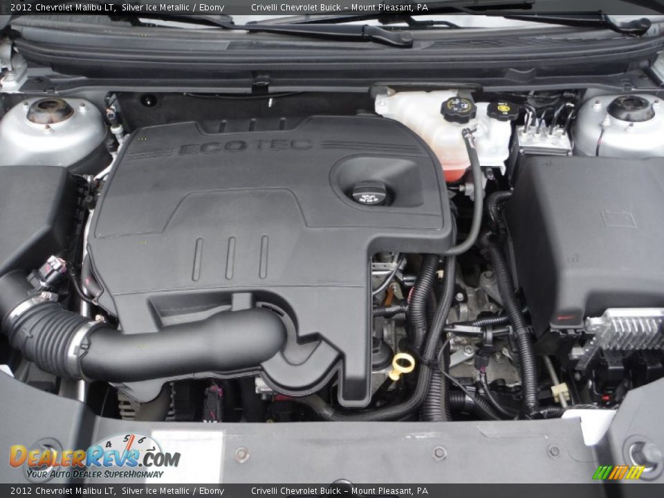 2012 Chevrolet Malibu LT Silver Ice Metallic / Ebony Photo #11