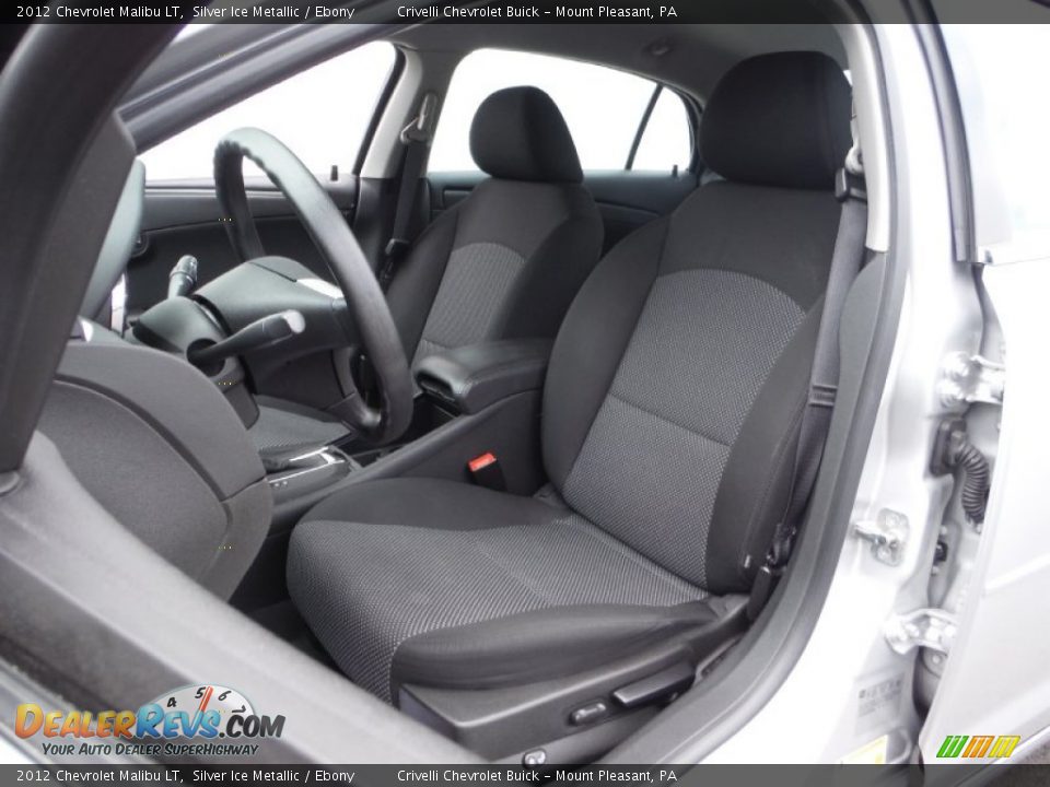 2012 Chevrolet Malibu LT Silver Ice Metallic / Ebony Photo #14