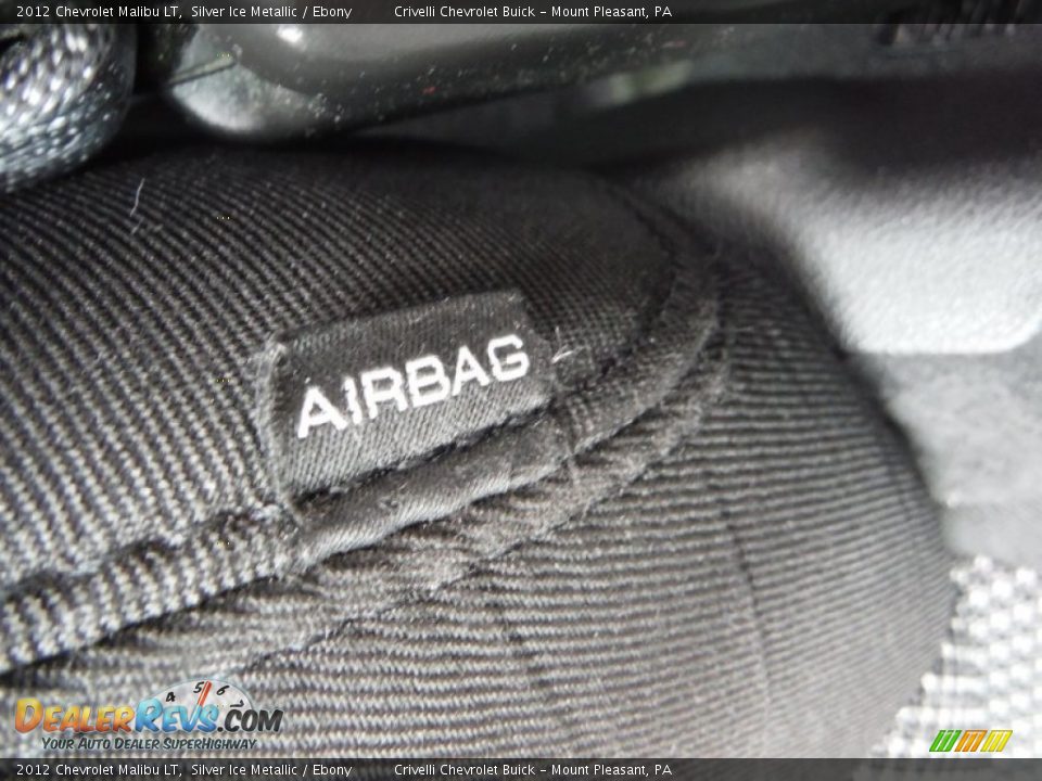 2012 Chevrolet Malibu LT Silver Ice Metallic / Ebony Photo #16