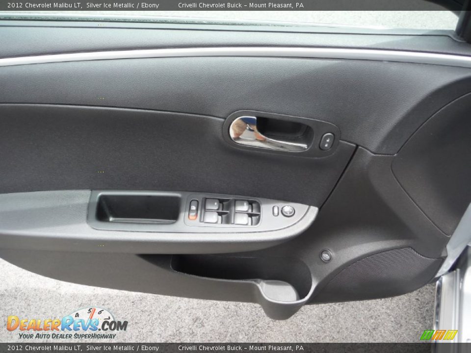 2012 Chevrolet Malibu LT Silver Ice Metallic / Ebony Photo #17