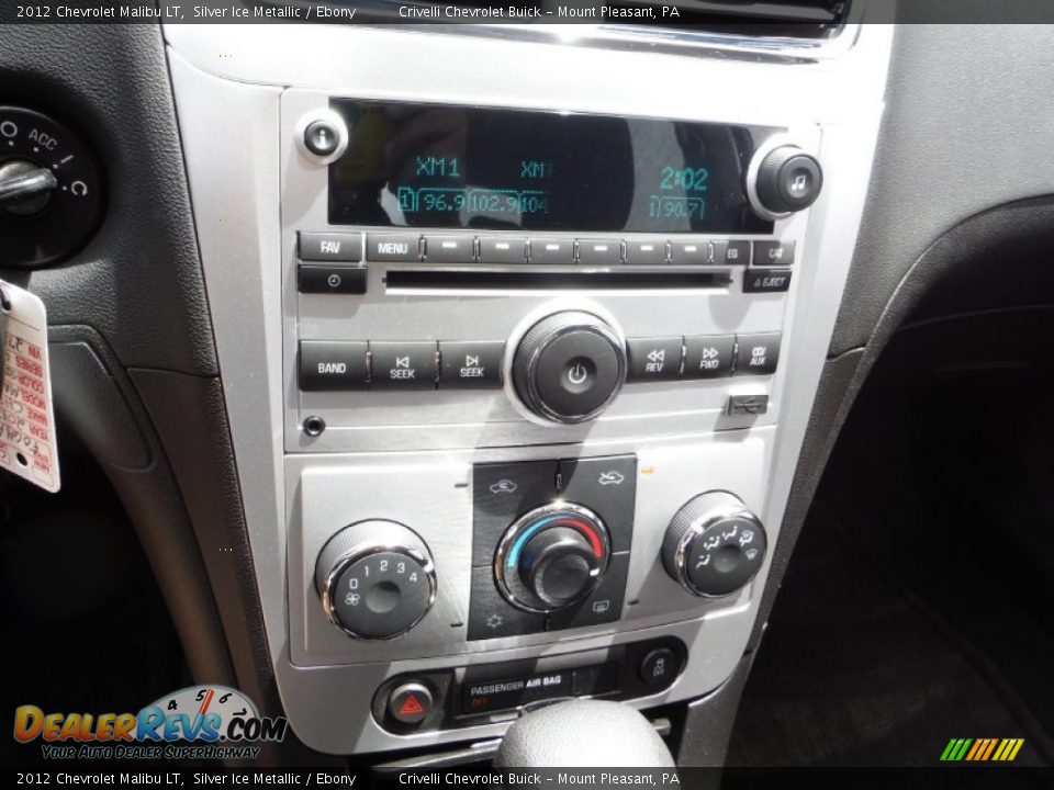 2012 Chevrolet Malibu LT Silver Ice Metallic / Ebony Photo #18