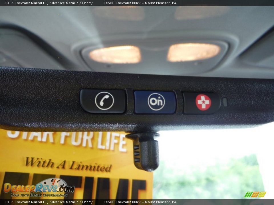 2012 Chevrolet Malibu LT Silver Ice Metallic / Ebony Photo #20