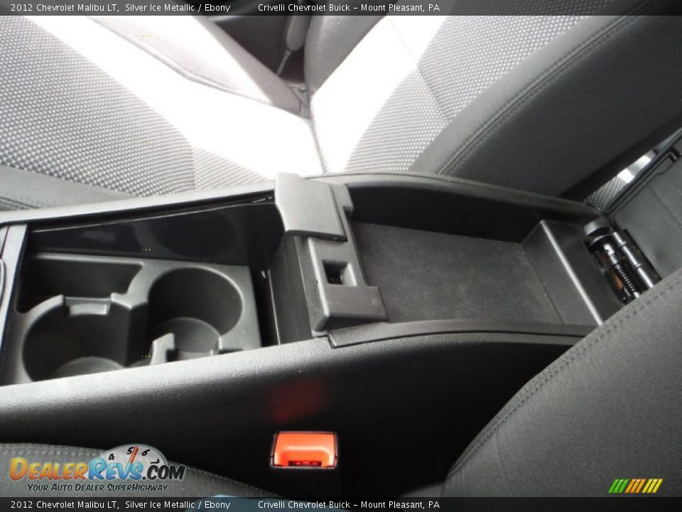 2012 Chevrolet Malibu LT Silver Ice Metallic / Ebony Photo #22