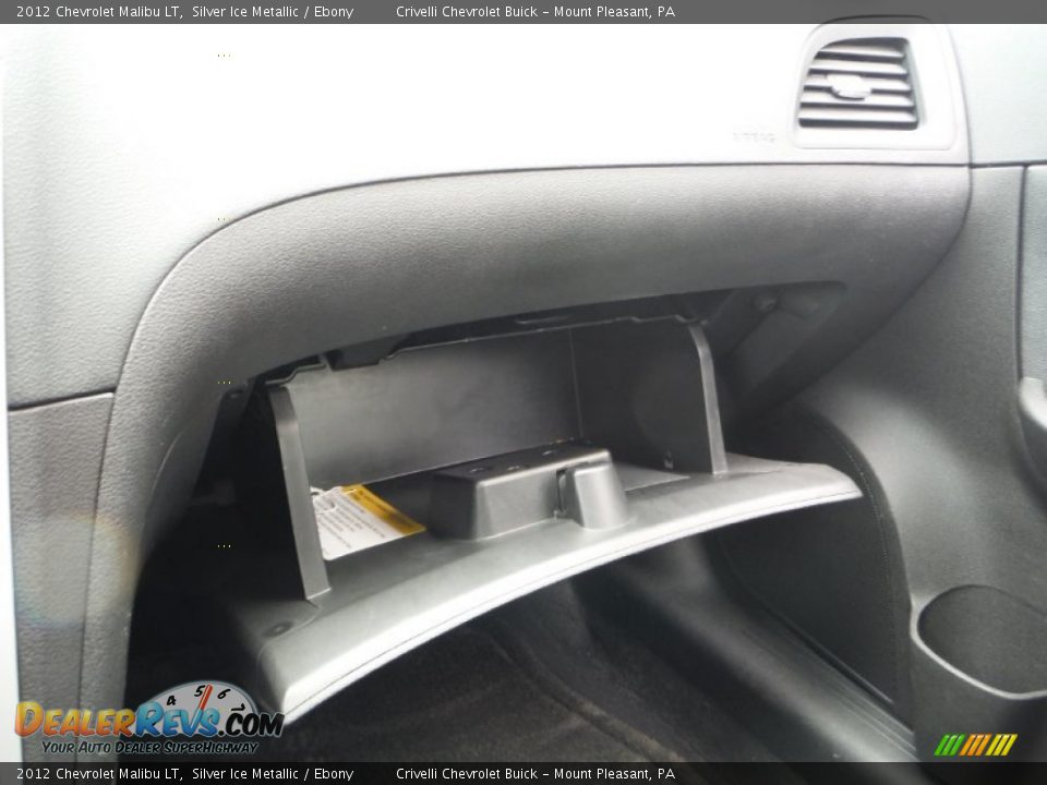 2012 Chevrolet Malibu LT Silver Ice Metallic / Ebony Photo #28