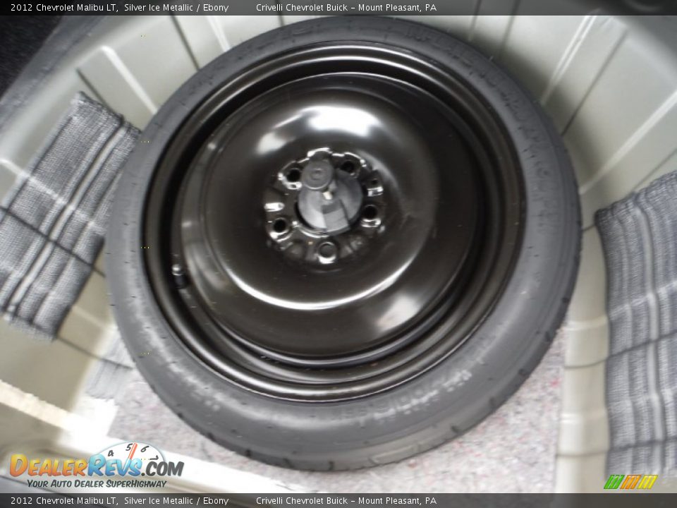 2012 Chevrolet Malibu LT Silver Ice Metallic / Ebony Photo #31
