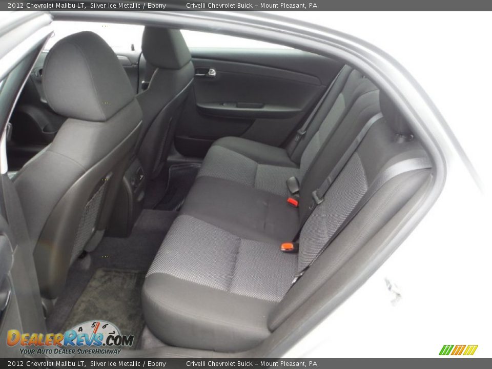 2012 Chevrolet Malibu LT Silver Ice Metallic / Ebony Photo #32