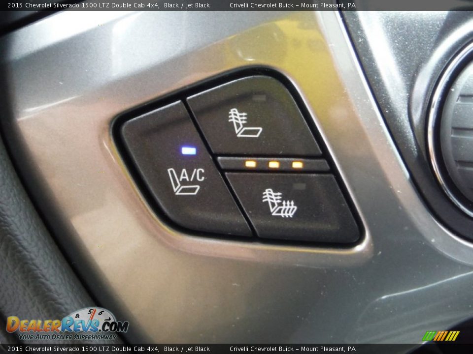 Controls of 2015 Chevrolet Silverado 1500 LTZ Double Cab 4x4 Photo #17