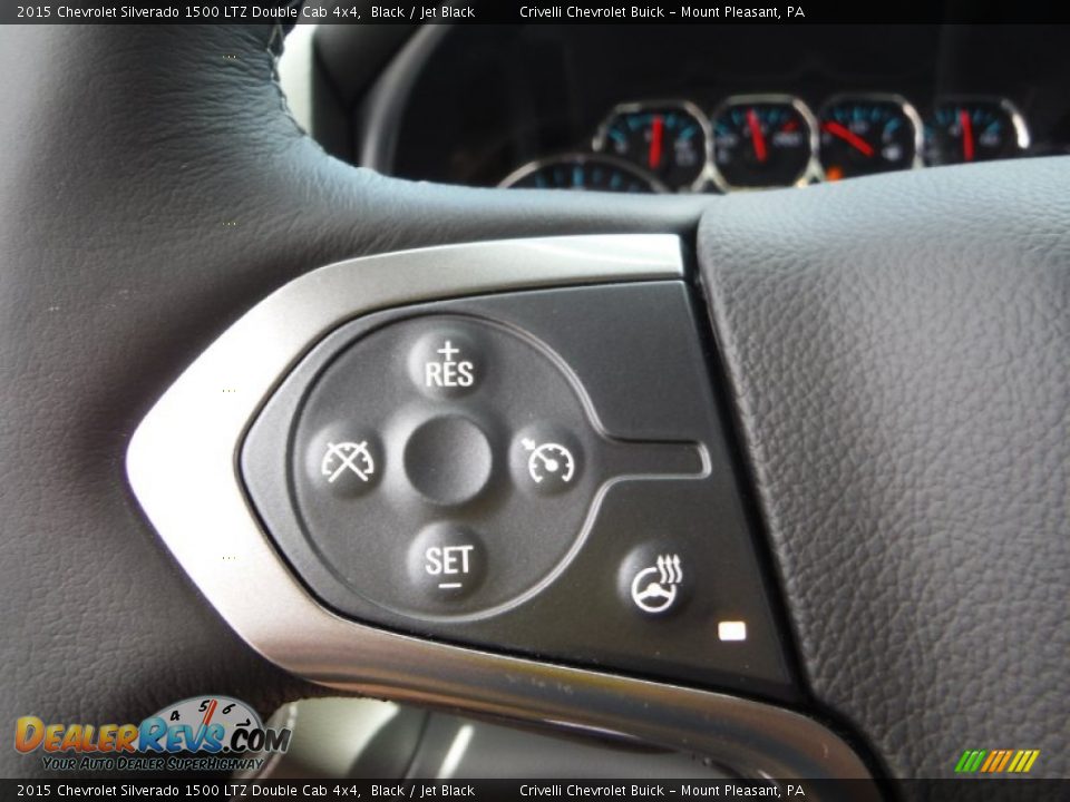 Controls of 2015 Chevrolet Silverado 1500 LTZ Double Cab 4x4 Photo #19