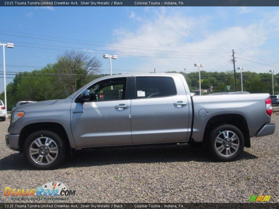 Silver Sky Metallic 2015 Toyota Tundra Limited CrewMax 4x4 Photo #2