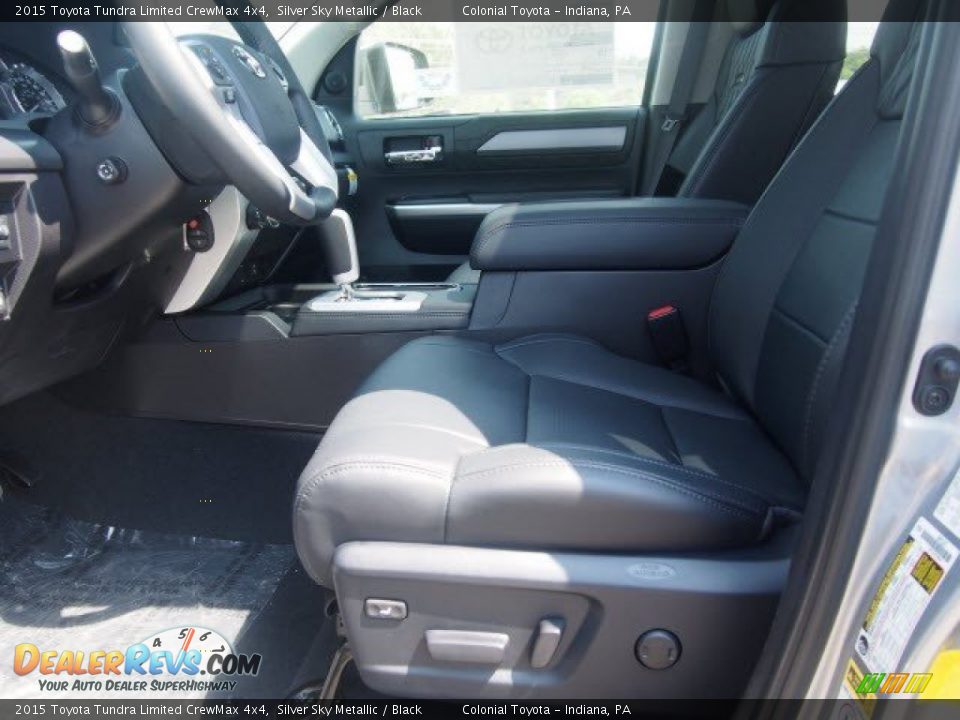 2015 Toyota Tundra Limited CrewMax 4x4 Silver Sky Metallic / Black Photo #6