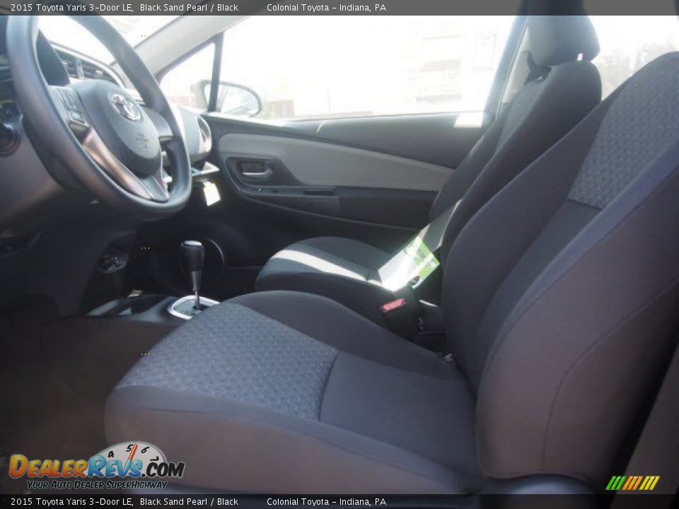 Front Seat of 2015 Toyota Yaris 3-Door LE Photo #7
