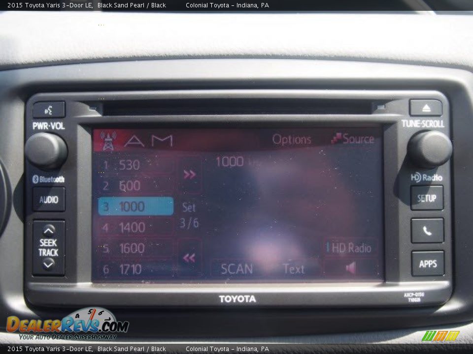 Controls of 2015 Toyota Yaris 3-Door LE Photo #8