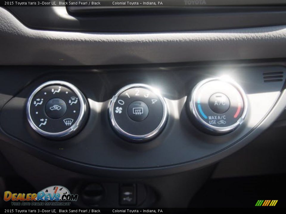 Controls of 2015 Toyota Yaris 3-Door LE Photo #9