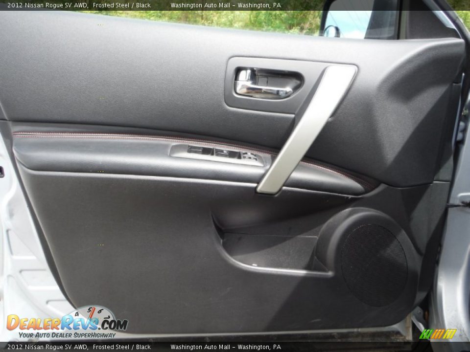 2012 Nissan Rogue SV AWD Frosted Steel / Black Photo #11