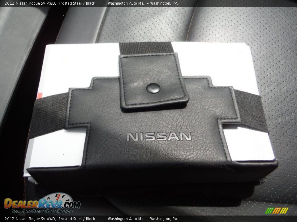 2012 Nissan Rogue SV AWD Frosted Steel / Black Photo #23
