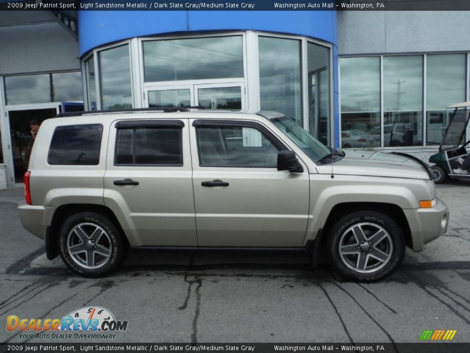 2009 Jeep Patriot Sport Light Sandstone Metallic / Dark Slate Gray/Medium Slate Gray Photo #2