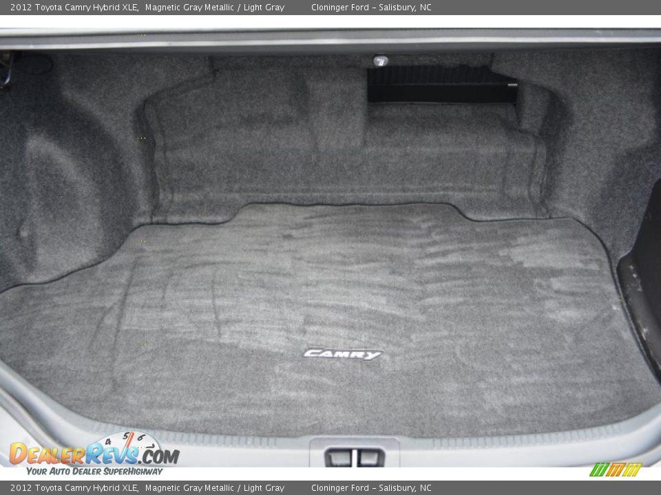 2012 Toyota Camry Hybrid XLE Magnetic Gray Metallic / Light Gray Photo #14