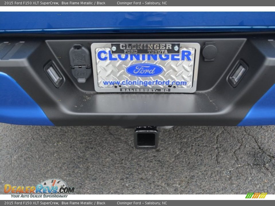 2015 Ford F150 XLT SuperCrew Blue Flame Metallic / Black Photo #6
