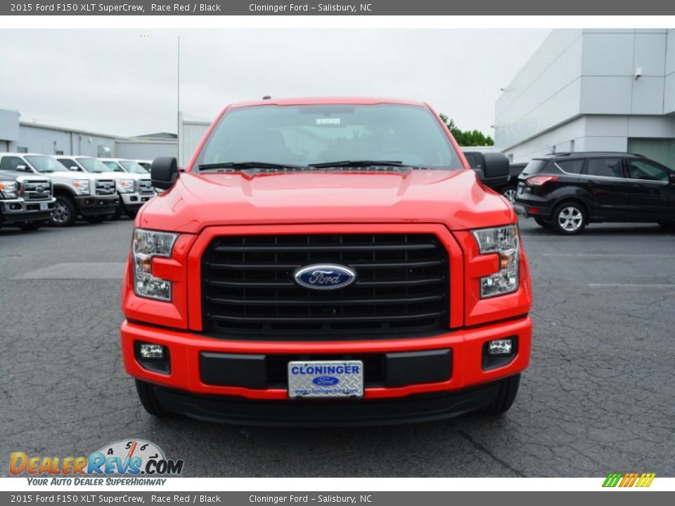 2015 Ford F150 XLT SuperCrew Race Red / Black Photo #4