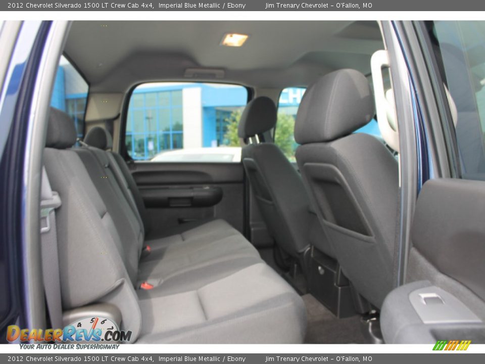 2012 Chevrolet Silverado 1500 LT Crew Cab 4x4 Imperial Blue Metallic / Ebony Photo #9